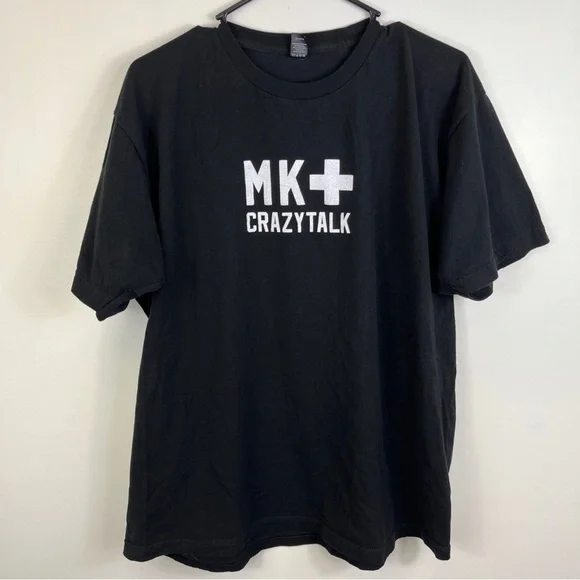 Mat Kearney MK Crazy Talk Tour 2018 T Shirt Adult XL Rock Music - Picture 2 of 10